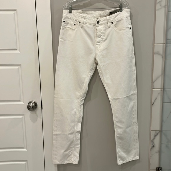 Suitsupply Jeans Mens White Jeans 35 Waist Poshmark